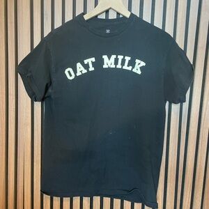 Classic Black 'Oat Milk' Tee